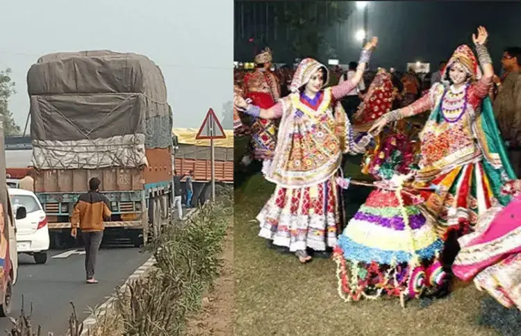નવરાત્રિ દરમિયાન અમદાવાદમાં ભારે વાહનો પર પ્રતિબંધ, પોલીસે બહાર પાડ્યું જાહેરનામું
