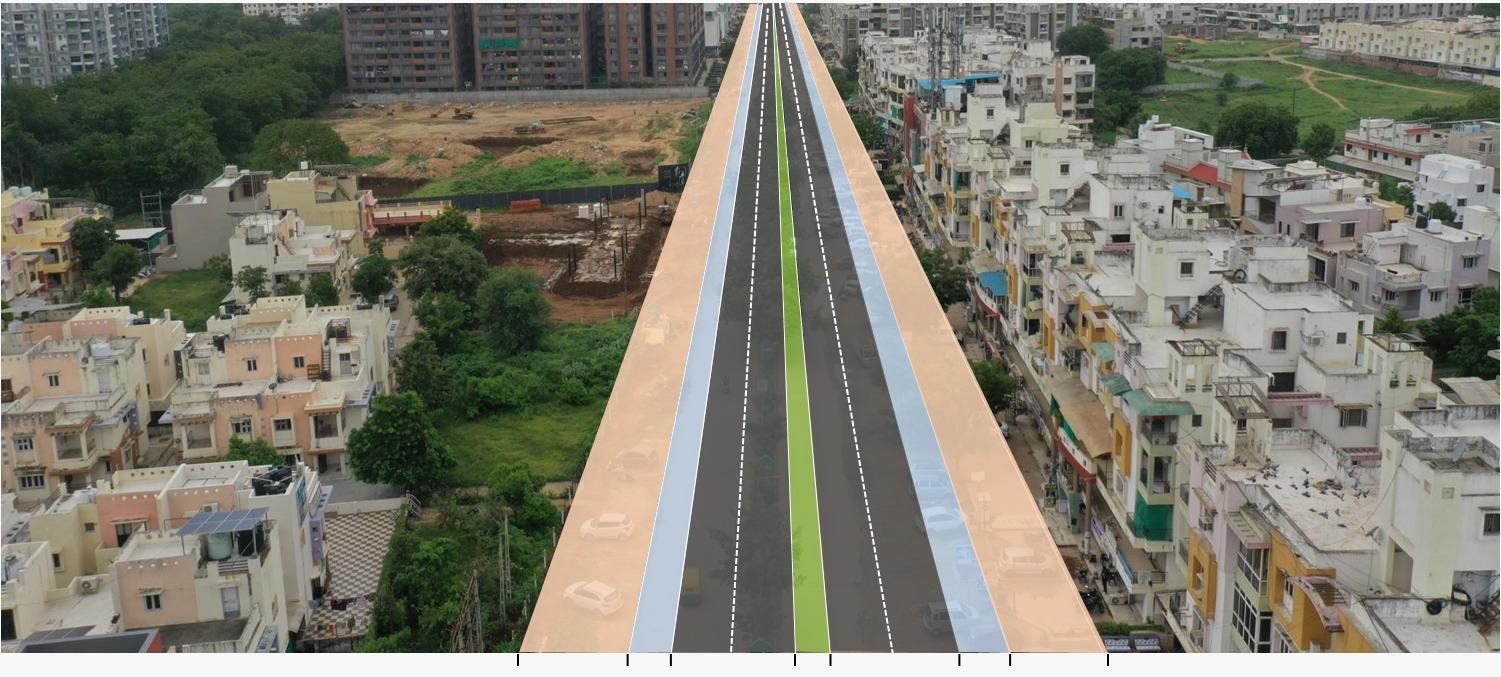કુડાસણનો 'ગૌરવપથ': સ્માર્ટ સીટી ગાંધીનગરના નિર્માણમાં એક અનેરૂ આકર્ષણ ઉમેરાયું
